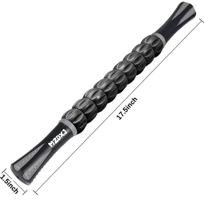 Muscle Roller, Massage Roller Stick for Athletes, Help Reducing Muscle Soreness Cramping Tightness Leg Arms Back Calves Muscle Massager