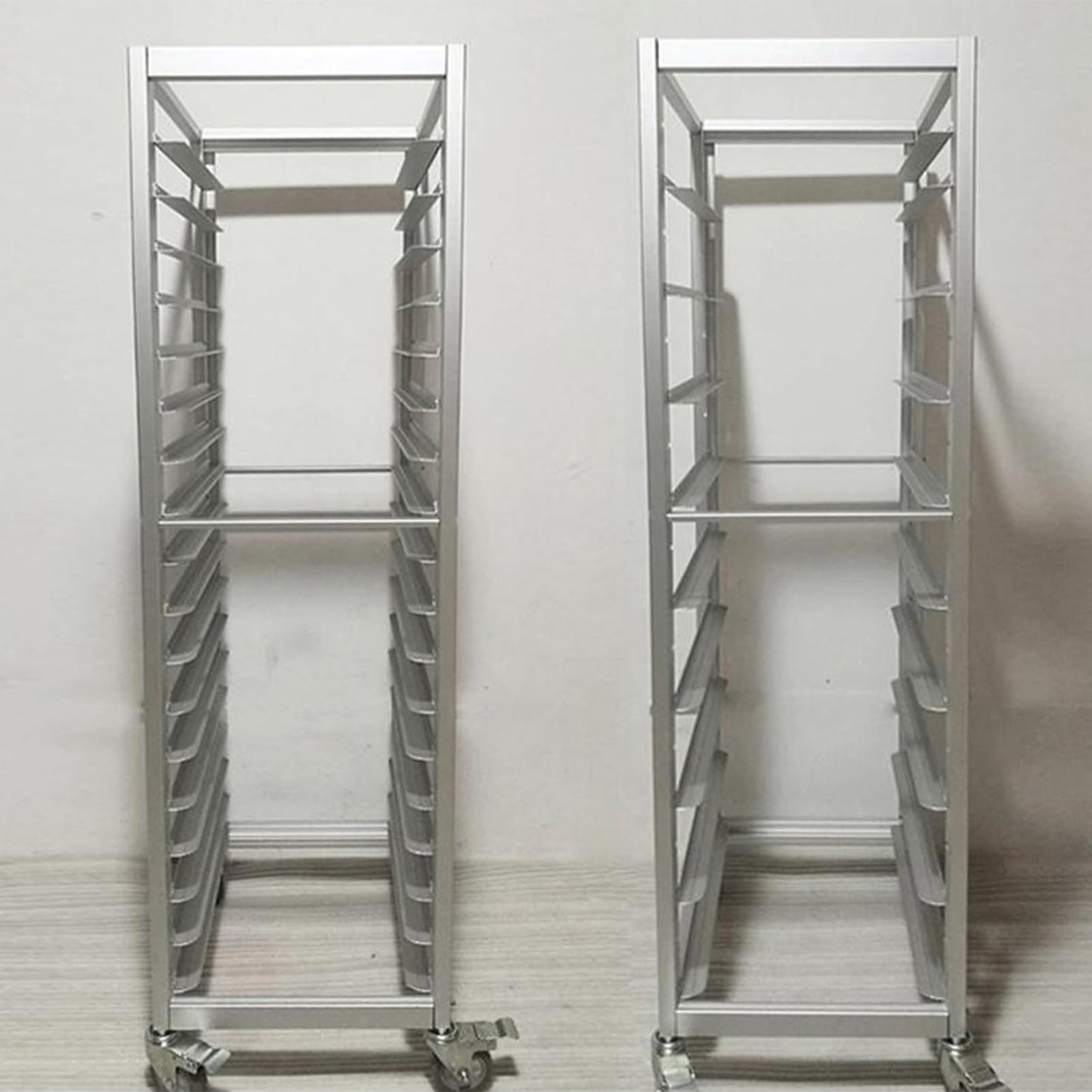 12-Tier Rolling Bakery Rack, Heavy-Duty Cooling Cart, Versatile Drying Rack for Home & Commercial Baking, Ideal for Cooking, Food Prep & Kitchen Organization