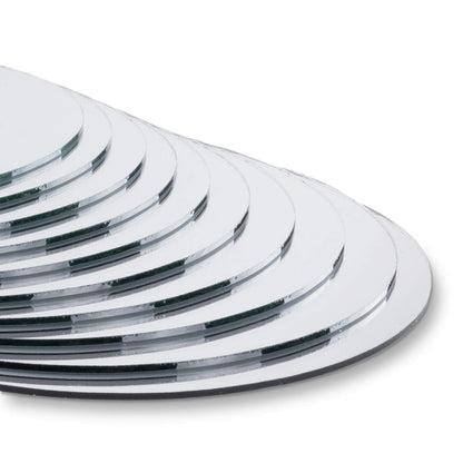 Super Z Outlet Round Mirror Wedding Table Centerpieces, 10 Pieces, 8" Inches