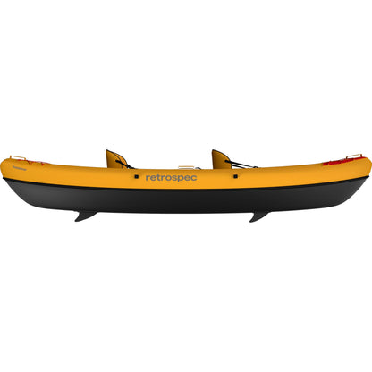Retrospec Coaster Single & Tandem Inflatable Kayak for Adults - Blow Up Kayak, 220 & 440lb Capacity, Portable Lightweight Kayak with Paddle, Pump & Carry Bag