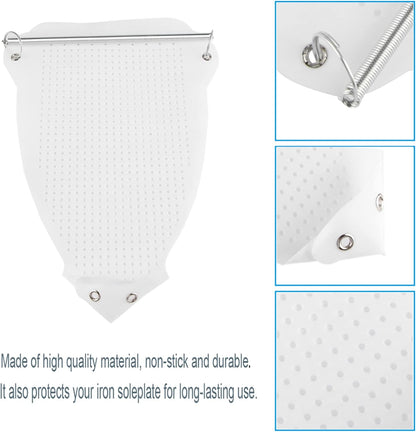 High Temperature Iron Plate Cover Protector, Super Slick Surface Ironing Shoe for Most Irons