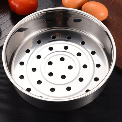 Cabilock Stainless Steel Rice Cooker Steamer Basket 7.87 Inch Thickened Steaming Grid for Vegetables Seafood Meat Food Steamer Insert Kitchen Cooking Accessory