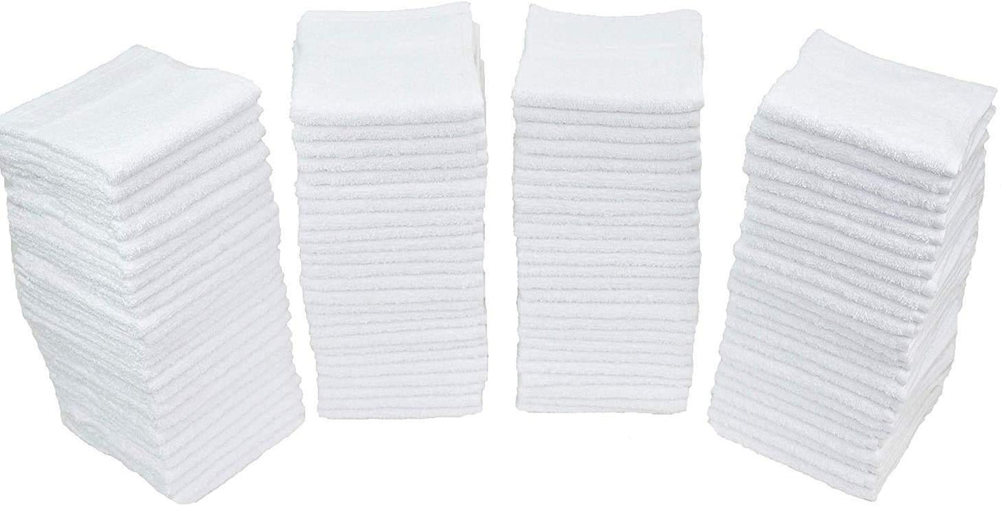 Simpli-Magic 79171 Terry Cleaning Cloths, 12"x12", White, 50 Pack