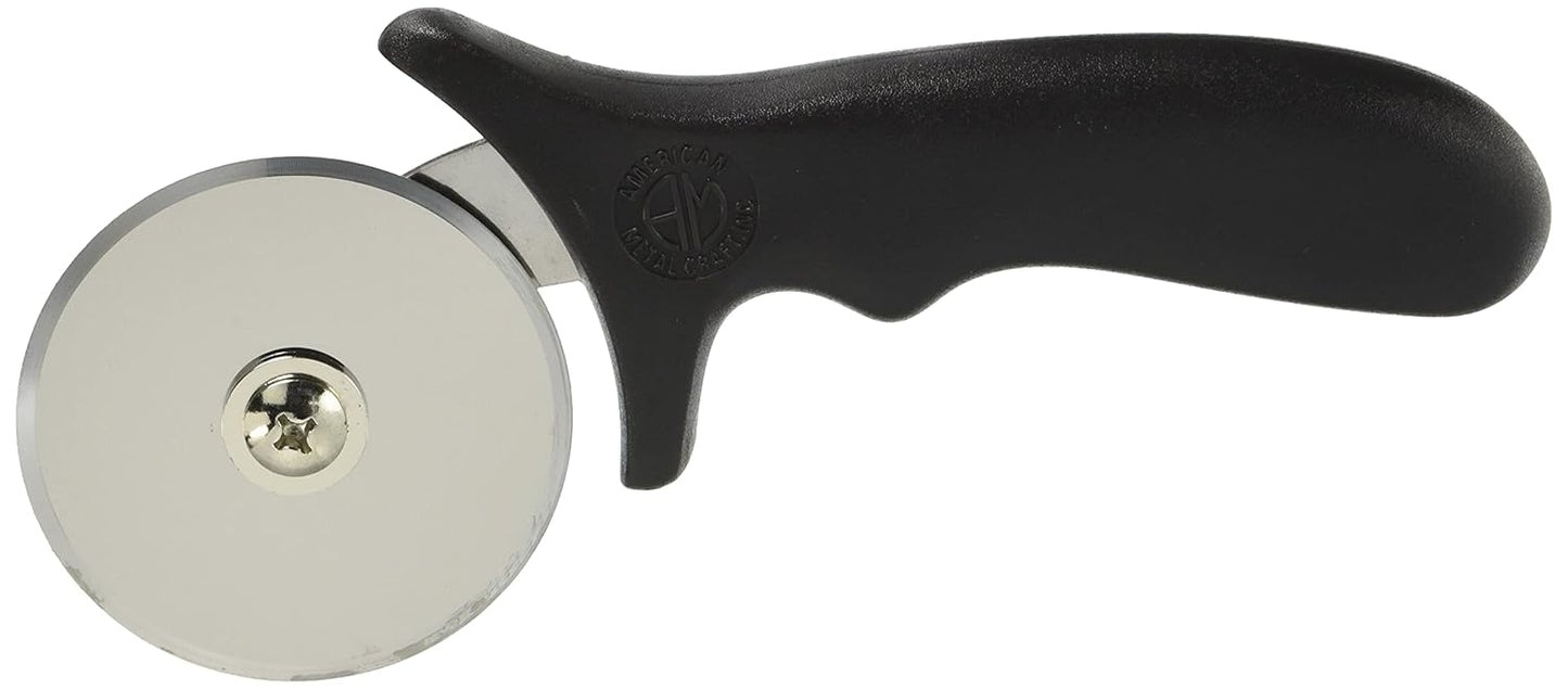 American Metalcraft PPC2 Stainless Steel Pizza Cutter Wheel, 2-3/4-Inch, Black Plastic Handle