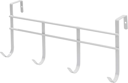 Spectrum Diversified Four Over the Door Hook, White