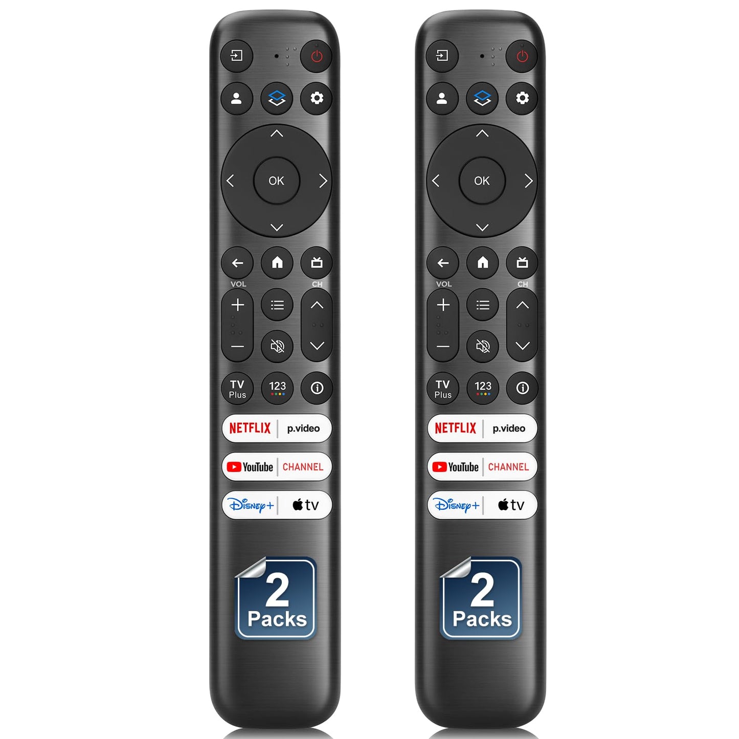 Voice Remote Only for TCL-Google-TV-Remote-Control Replacement,RC813 Remote Compatible with TCL 4k QLED/UHD/QD-Mini LED Series Smart TVs(Not for Fi & Roku TVs)
