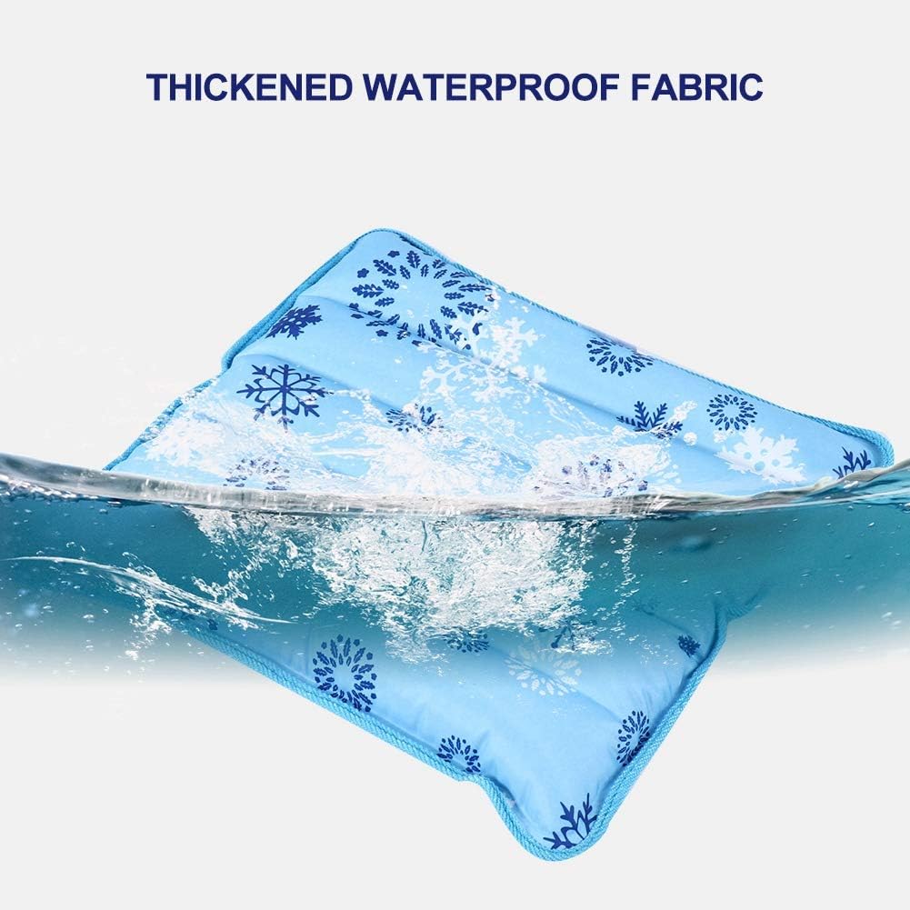 Cooling Mat, Cool Pillow Ice Pillow, Water Filling Ice Pillow Chair Pad, Multifunctional Waterproof Ice Pillow for