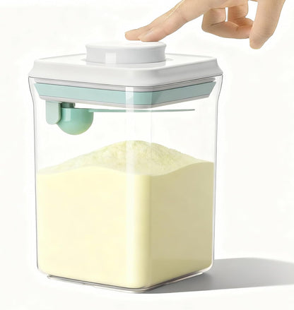 1500ML 1.5QT 650g Formula Dispenser Container with Scoop / Milk Powder BPA-Free Airtight Formula Storage Container
