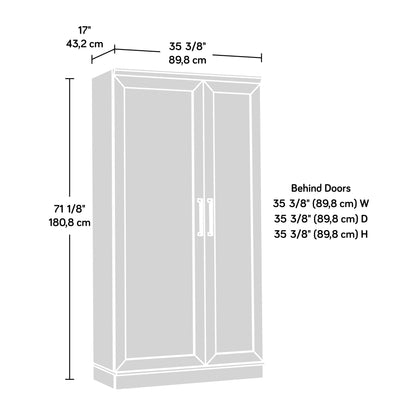 Sauder HomePlus Storage Cabinet/ Pantry cabinets, Sienna Oak finish