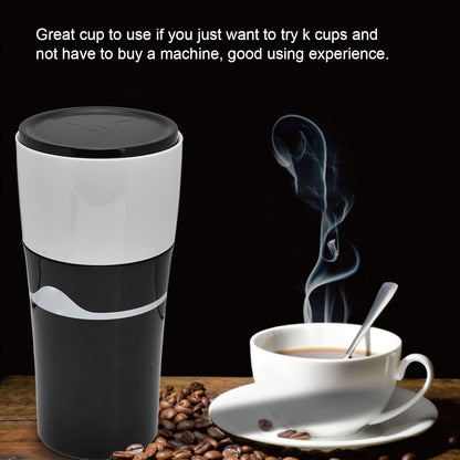 TOPINCN Coffee Maker, Outdoor Coffee Pot Machine, Cold Brew Travel Drip Filter Coffee Machine, Portable Hand Pour 450Ml