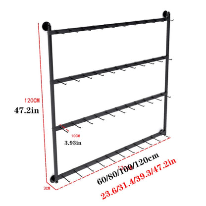 60/80/100/120cm Underwear Display Stand, Metals, Retail Showshelves, Lingerie Bra Rack Swimsuit Organizer Hanger, Commercial Clothing Store Shelf, for Shorts,Hats, Sock(Gold,120 * 100cm)