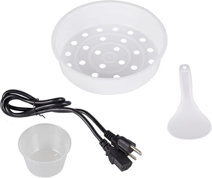 5 (TRC-04RS) TAYAMA Automatic Rice Cooker & Food Steamer Cup, White