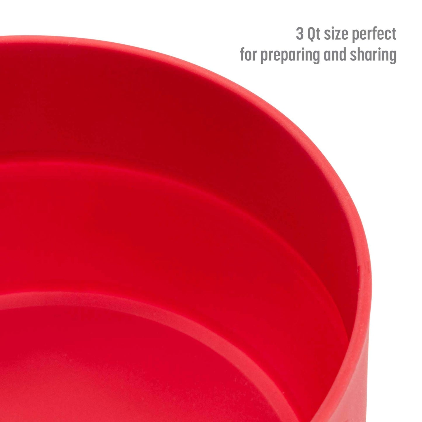 Goodful Silicone Popcorn Popper, Collapsible Hot Air Microwavable Popcorn Maker, Bowl Made without BPA, Teal