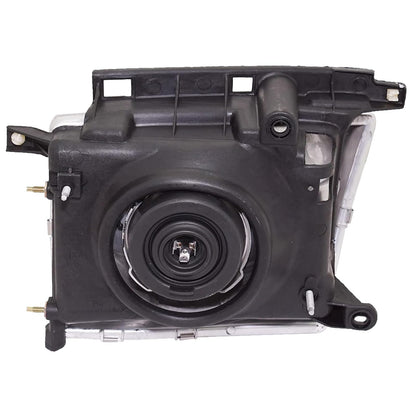 ATOMTEC Headlight Corner Light Assembly Fit For Toyota Tacoma 1997-2000 Black Housing With Bulbs Driver & Passenger Side