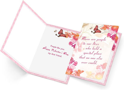 Missonemi Friend Valentines Day Card Gifts for Him Her, Cute Valentine's Gifts for Special Friends