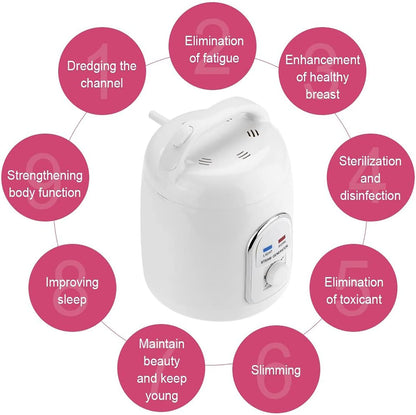 U5GAAALPPQ9 Portable Personal Home Steam Sauna 1.5L Sauna Steamer Full Body Sauna Tent Portable Personal Spa Indoor Body Slimming Therapy.