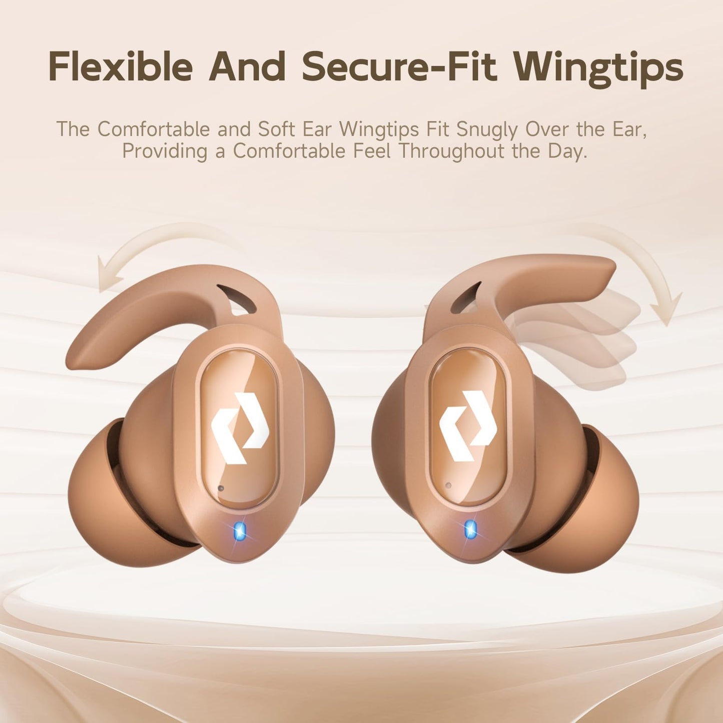 Wireless Ear buds Bluetooth Earbuds Wireless Charging Case Waterproof Headphones Built in Microphone Stereo Bass 64H Playback LED Power Display for iPhone Android Phones Computer Sports Gaming Workout