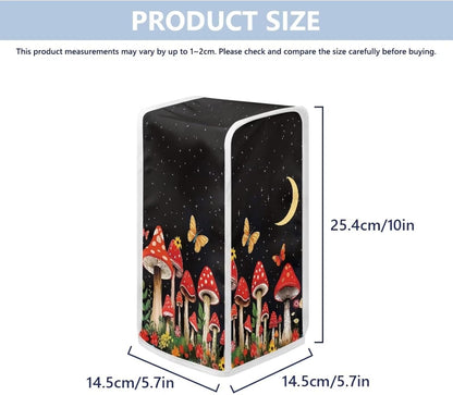 Mushroom Moon Electric Can Opener Dust Cover, Durable Removable and Washable Kitchen Decor