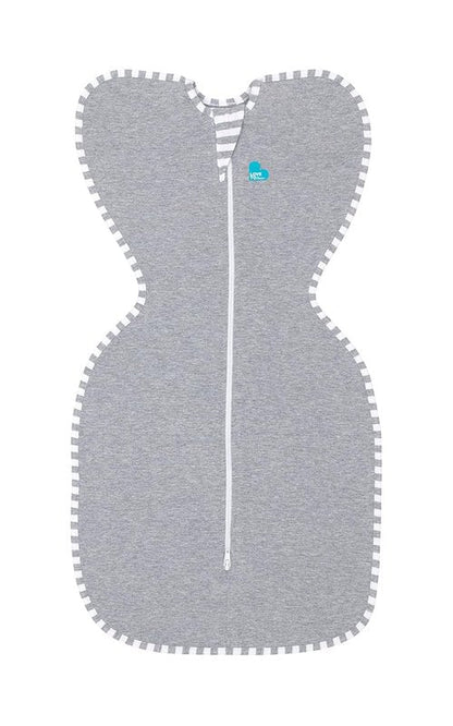 Love To Dream Swaddle UP - Baby Sleep Sack for Newborns | Self-Soothing Design, Snug Fit, Gray, Small (8-13 lbs)