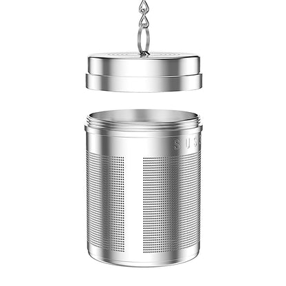 Lyxa SR 2 Pack 18/8 Stainless Steel Tea Infuser, Extra Fine Mesh Tea Infusers for Loose Tea, Tea Strainer Steeper Filter for Brew Tea, Spices & Seasonings (2)