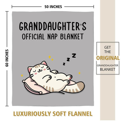 SteadStyle Granddaughter Gifts from Grandma Grandpa, Mothers Day Blanket Gifts for Granddaughter, Idea Granddaughters Birthday Gift, Present Ideas for Graduation, Wedding, Mothers Day, Christmas