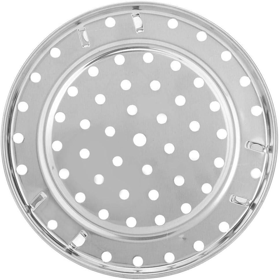 TOPINCN Stainless Steel Round Steamer - Silver (Large)