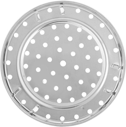 TOPINCN Stainless Steel Round Steamer - Silver (Large)