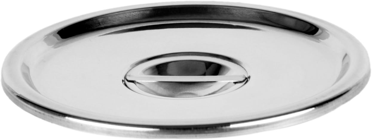 Excellante 2-Quart Stainless Steel Bain Marie Cover