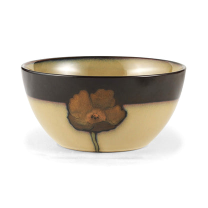 Pfaltzgraff Painted Poppies 16-Piece Dinnerware Set, Service for 4, Colorful Floral Stoneware Plates, Bowls, and Mugs, Microwave and Dishwasher Safe