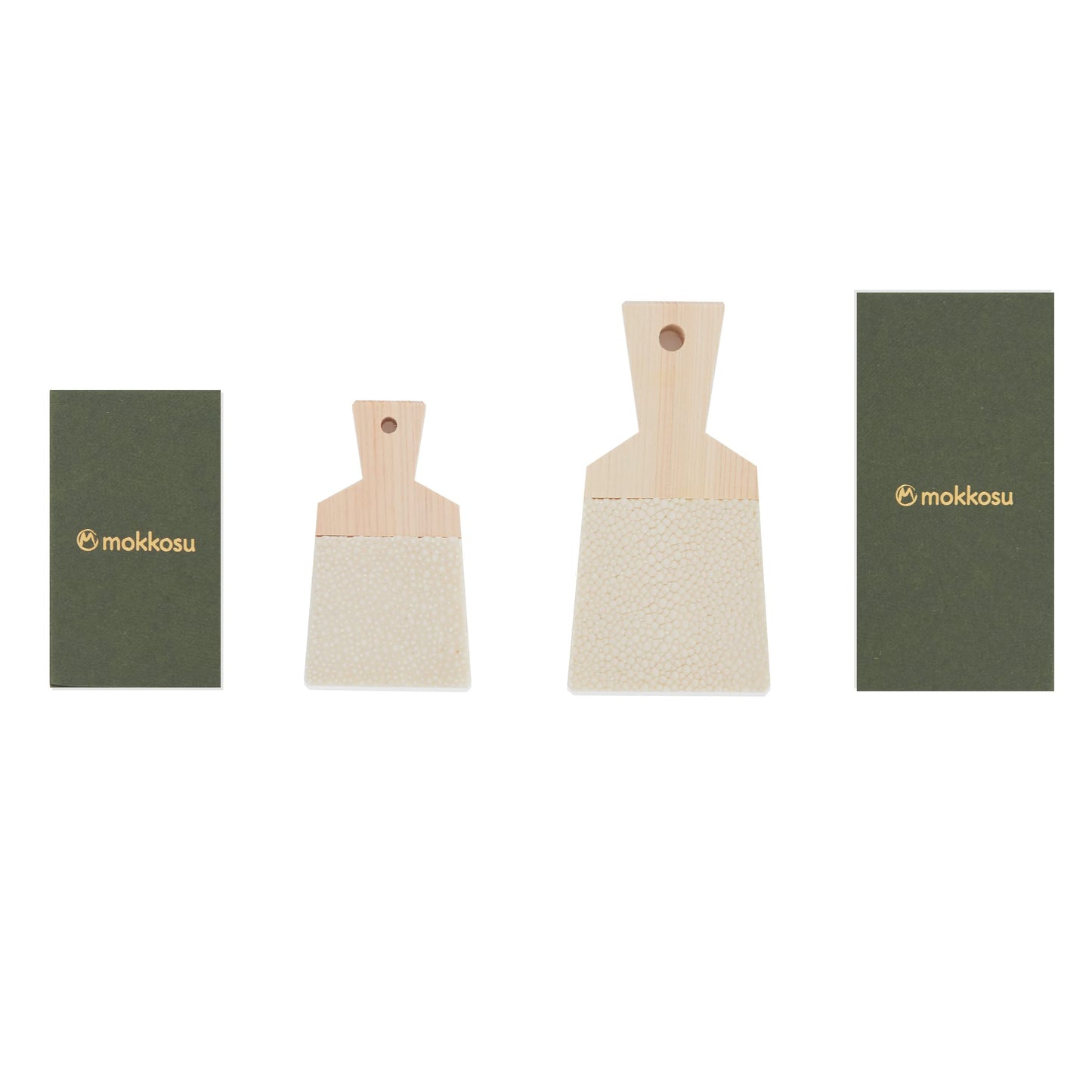 Mokkosu Japanese Classic Grater for Wasabi and Ginger, Small Size, Made in Japan