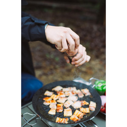 Fire-Maple Camping Griddle Plate | Nonstick Outdoor Portable Grill Pan for Stovetop | BBQ Gas Griddle Pan for Camping Stove Ridged Surfaces 31 X 31cm