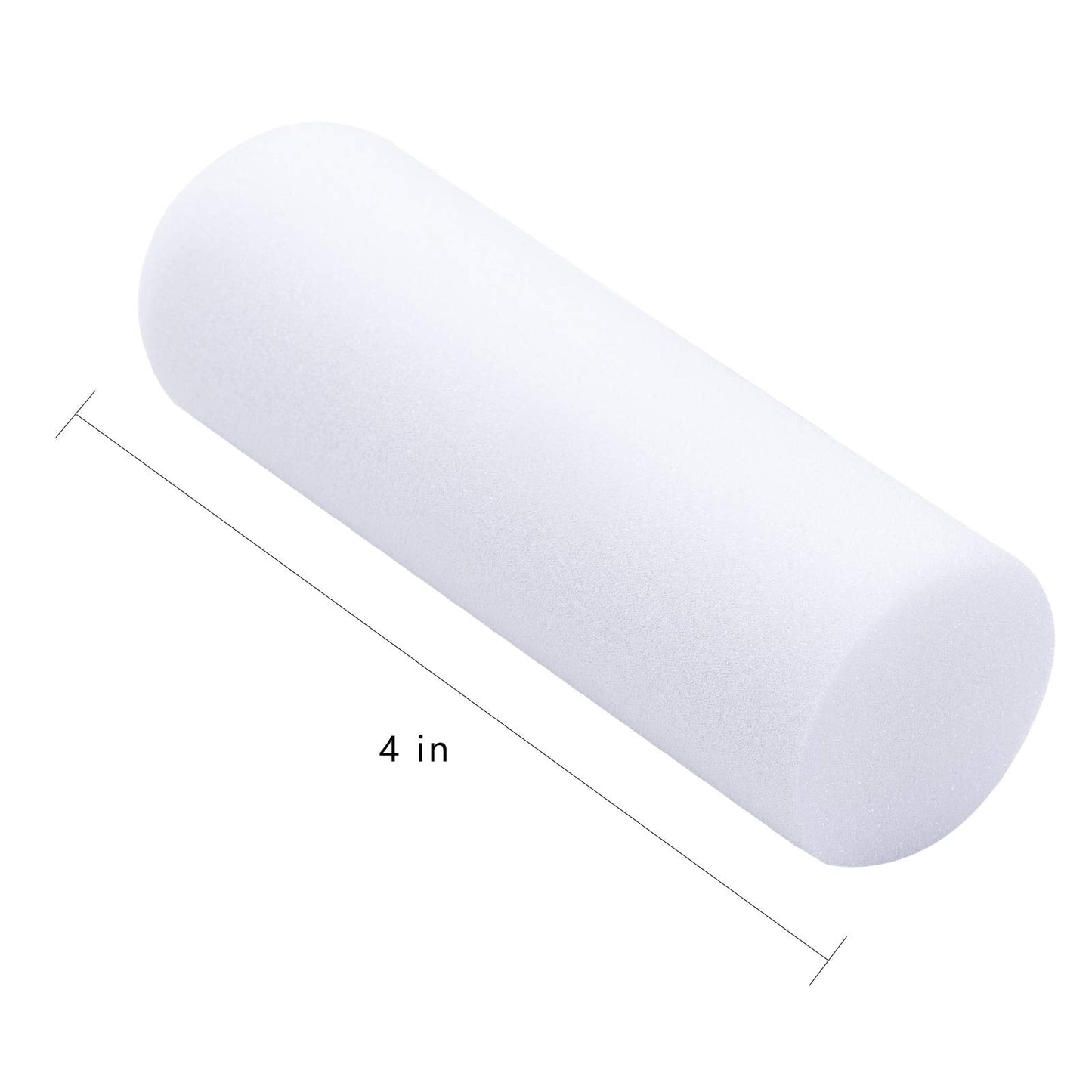 Mister Rui Foam Paint Roller, 4 inch Paint Roller 8 Pack, Small Paint Roller, High Density Foam Paint Roller Tray and Liner Set, Sponge Rollers for Painting and Staining