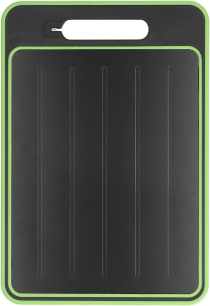 Multifunctional Doublesided Cutting Board, Non-Slip Aluminum Alloy with Kitchen Knife Sharpener