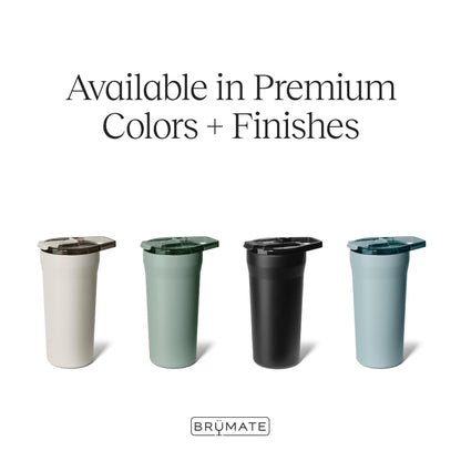 BrüMate Pour Over 20oz Insulated Coffee Mug | 2-in-1 Travel Coffee Maker with 100% Leakproof Lid | Insulated Coffee Tumbler | Travel & Camping | Comes with Filter Dripper | BPA-Free (Mist)