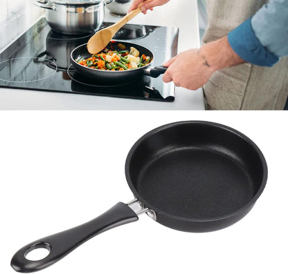 High Capacity Frying Pan Skillet - Professional Stain Resistant Frying Pan for Restaurant Use (12CM)