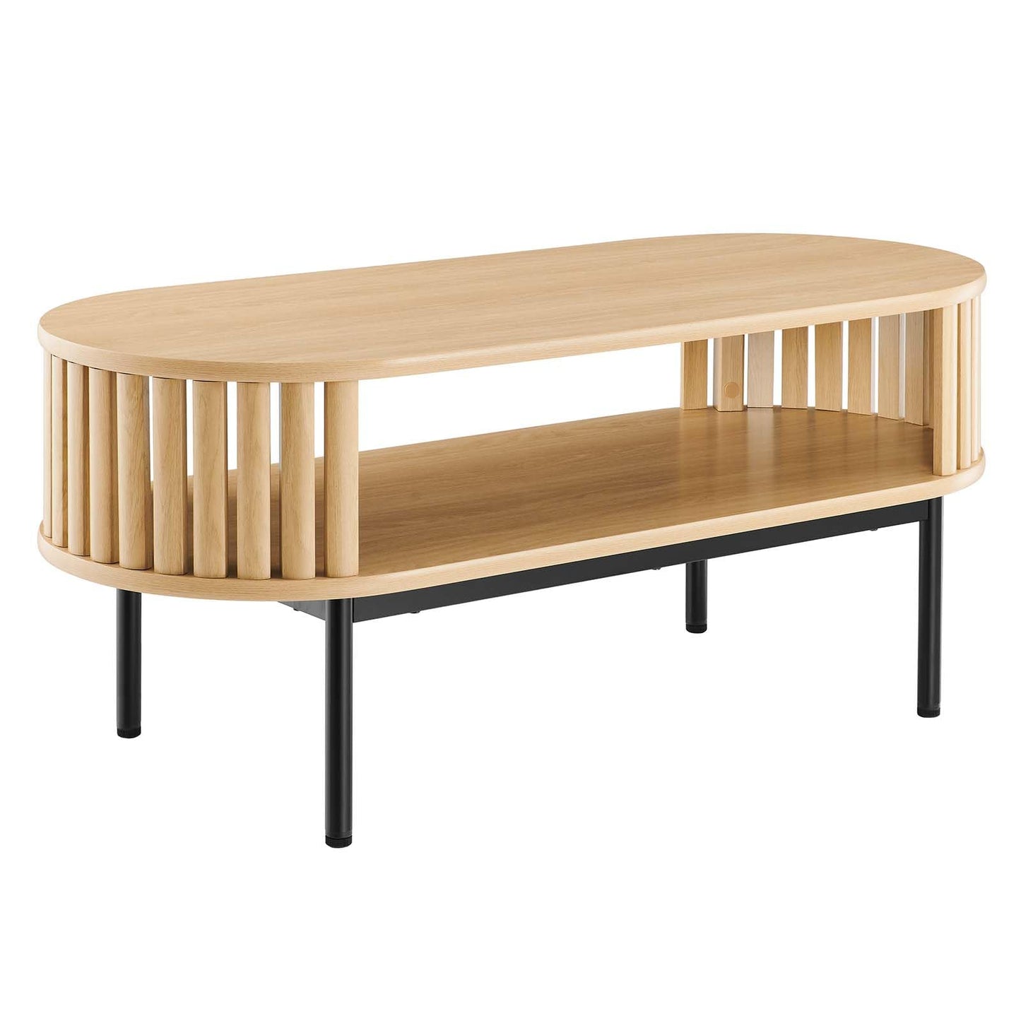 Modway Fortitude Modern Coffee Table, Oak