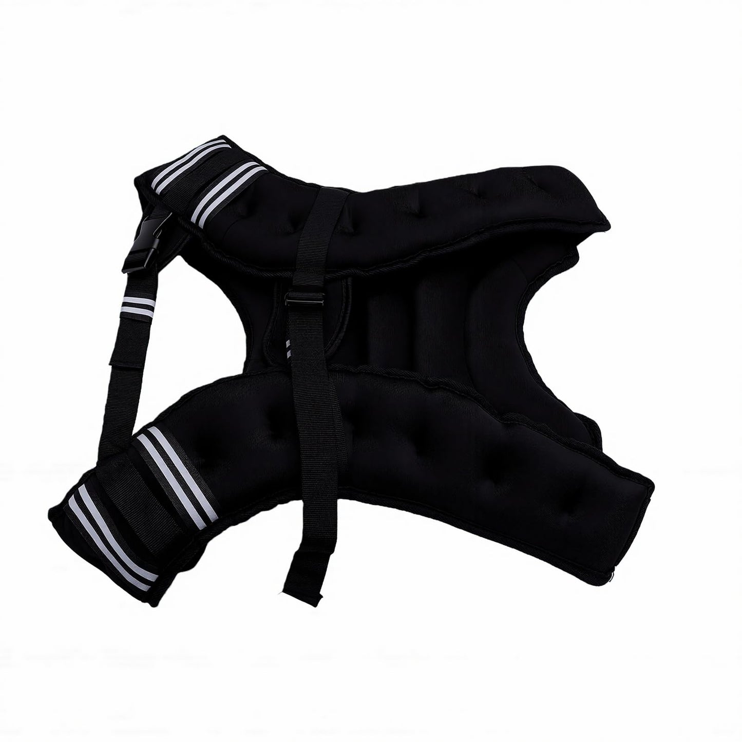 Keenso Weighted Vest, Adjustable Neoprene Weight Vest for Men and Women with Reflective Stripe for Strength Training Running Workout Jogging (8KG)