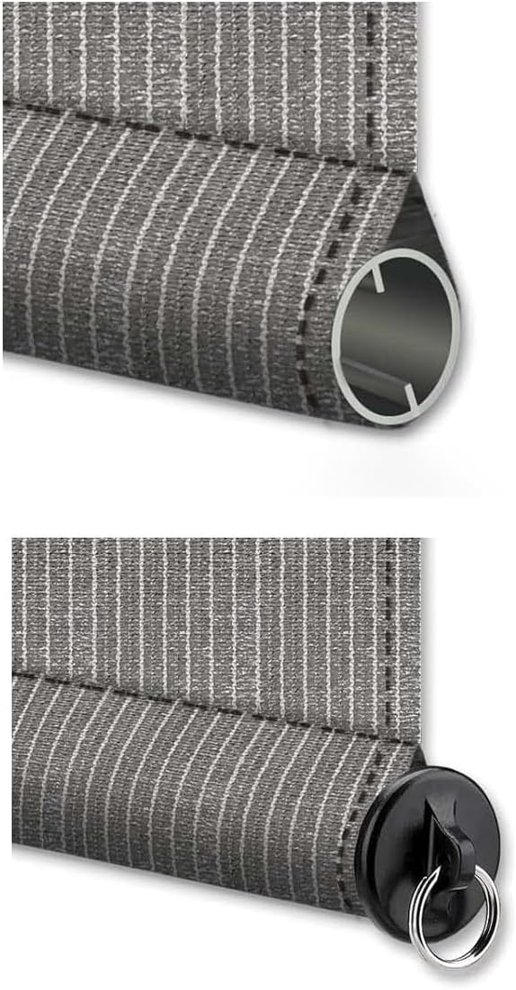 Sun Shade Parts Bungee Kit and End Cap, Weather Resistant for Coolaroo Exterior Roller Shade, Outdoor Blinds, 2 Sets