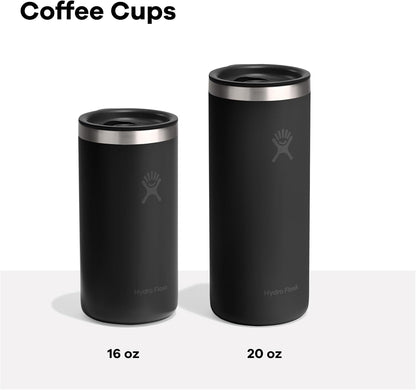 20 Oz Hydro Flask Travel Coffee Cup Insulated Stainless Steel, Non-Spill, Leak Proof To-Go Tumbler Oat Tan