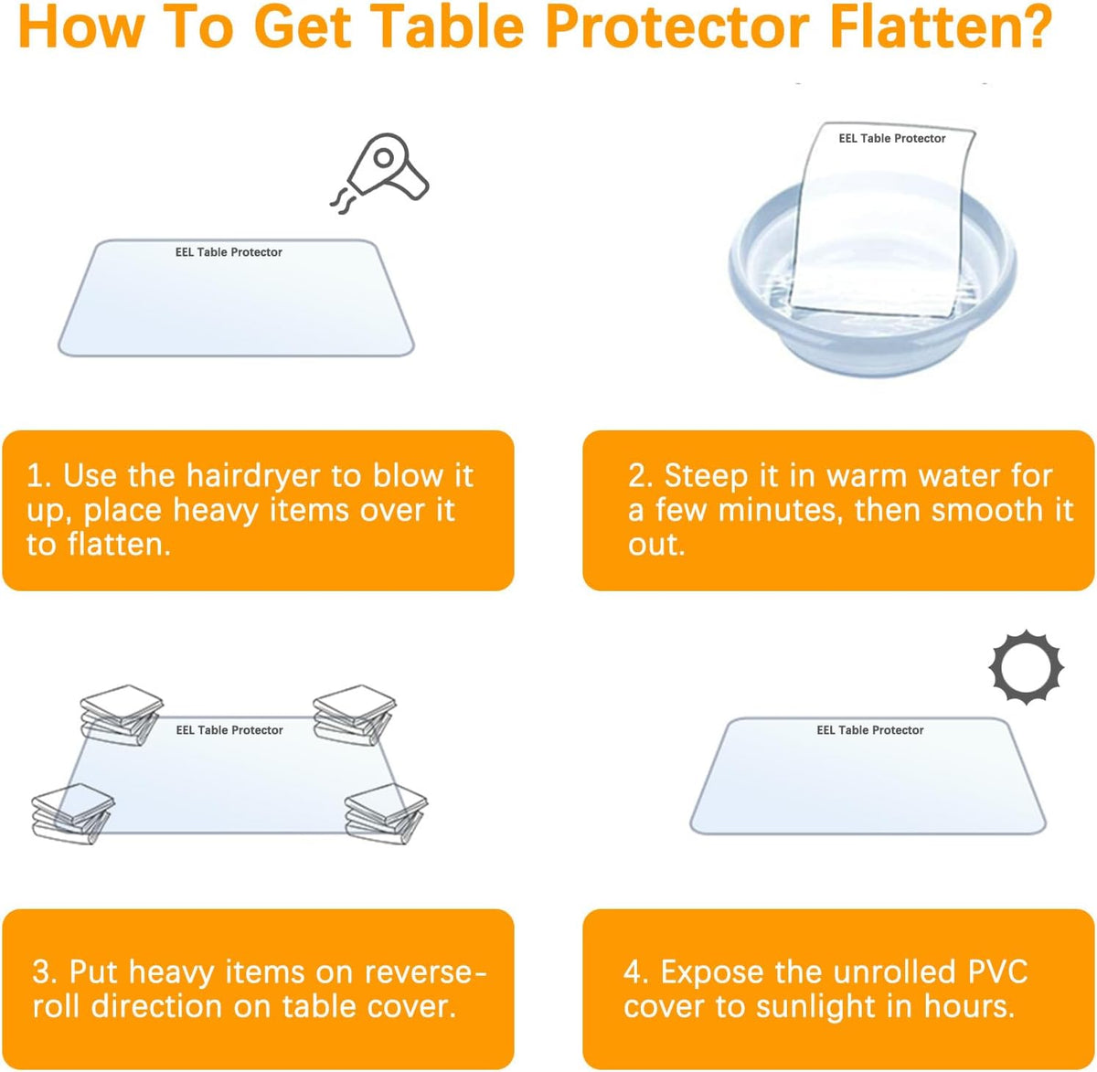 17 24 Inch 1.5mm X Clear Table Cover Protector Thick Table Protector for Dining Room Waterproof Plastic PVC Vinyl
