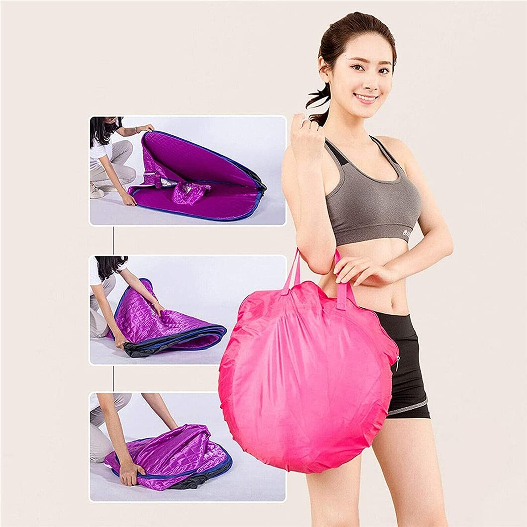 Lightweight Portable Personal Steam Sauna Spa Foldable Four-Layer Insulation Waterproof Sauna Tent and 1000W Sauna Steam Generator for Weight Loss Detox Therapy