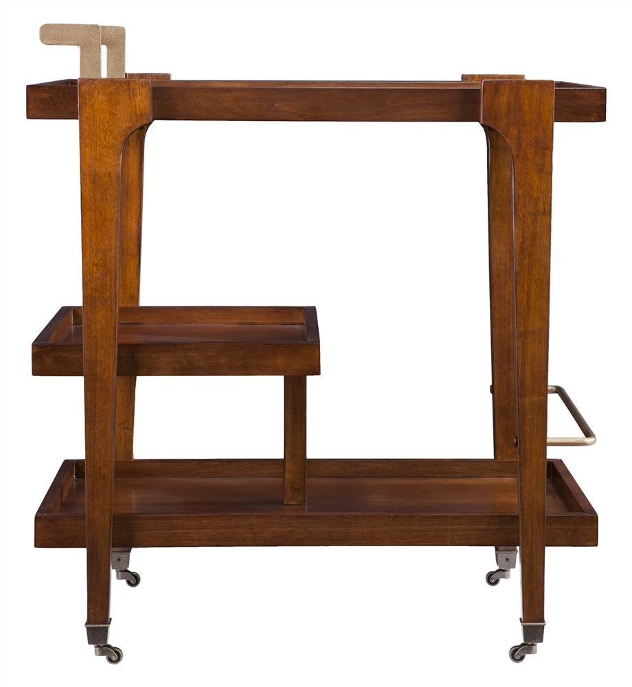 Holly & Martin Zhori Midcentury Modern Bar Cart