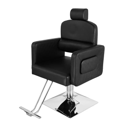 mefeir All Purpose Chair Reclining for Salon, Hydraulic Barber Chair Heavy Duty for Hair Stylist, Adjustable Headrest, 360 Degree Swivel, Styling Hairdressing Beauty Spa Equipment