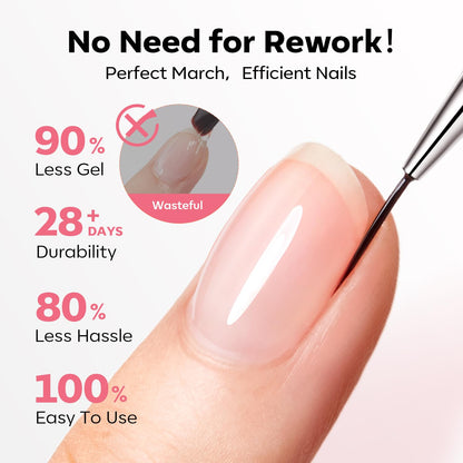 modelones 15 ml Nail Dehydrator and Primer, Acid Free Base Coat Natural Prep Dehydrate & Bond Primer Kit, Hema-Free Acrylic Nail Supplies