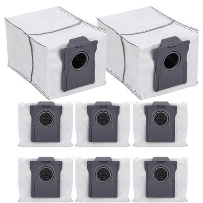 Dust Bags Compatible with Dreame X50 X40 X30 L50 L40 Ultra/ L10S Pro Ultra/ L10S Ultra Gen 2/ L10S Plus/ D10 Plus Gen 2/ Mova E30 V50 Ultra P50 Pro Ultra, 3L Large Disposable Vacuum Bag (8 Pack)