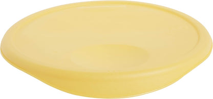 Rubbermaid Commercial Lid for Round Food Storage Container, Yellow, Fits 12-22 Qt.