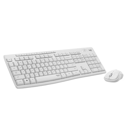 Logitech MK295 Wireless Mouse & Keyboard Combo with SilentTouch Technology, Full Numpad, Advanced Optical Tracking, Lag-Free Wireless, 90% Less Noise - Graphite
