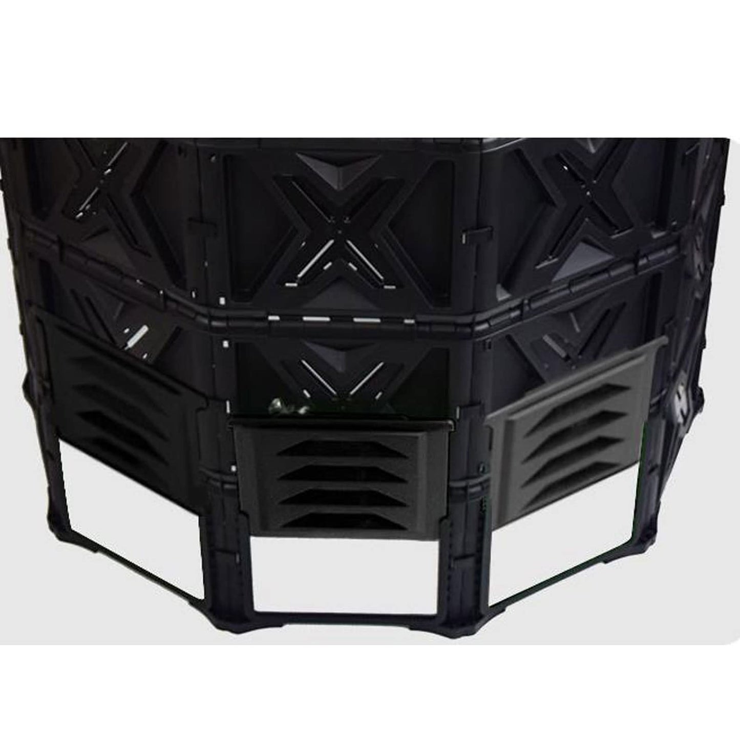 Kitchen Compost Bin, Compost Bin Outdoor Tumbler Compost, 540L(142 Gallons) Extra Large Capacity BPA Free Composting Box All Season Composter for Garden Yard, Can Also be a Pet Fence ,Indoor Compost B