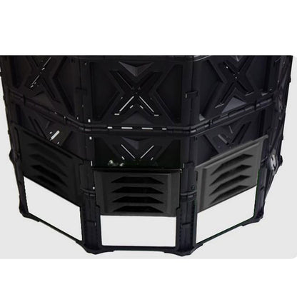 Kitchen Compost Bin, Compost Bin Outdoor Tumbler Compost, 540L(142 Gallons) Extra Large Capacity BPA Free Composting Box All Season Composter for Garden Yard, Can Also be a Pet Fence ,Indoor Compost B