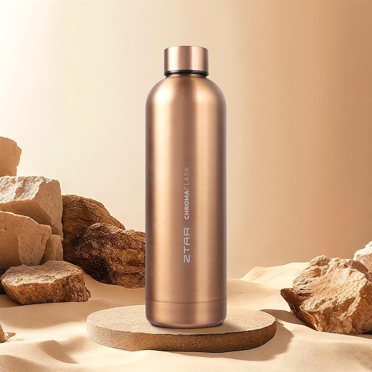 25oz (750ml) ZTAR Chroma Flask Insulated Stainless Steel Water Bottle Leak-Proof, Keeps Drinks cool or warm